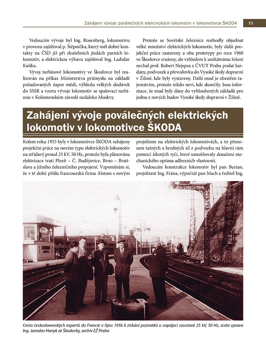 Vzpomínky konstruktéra lokomotiv Škoda