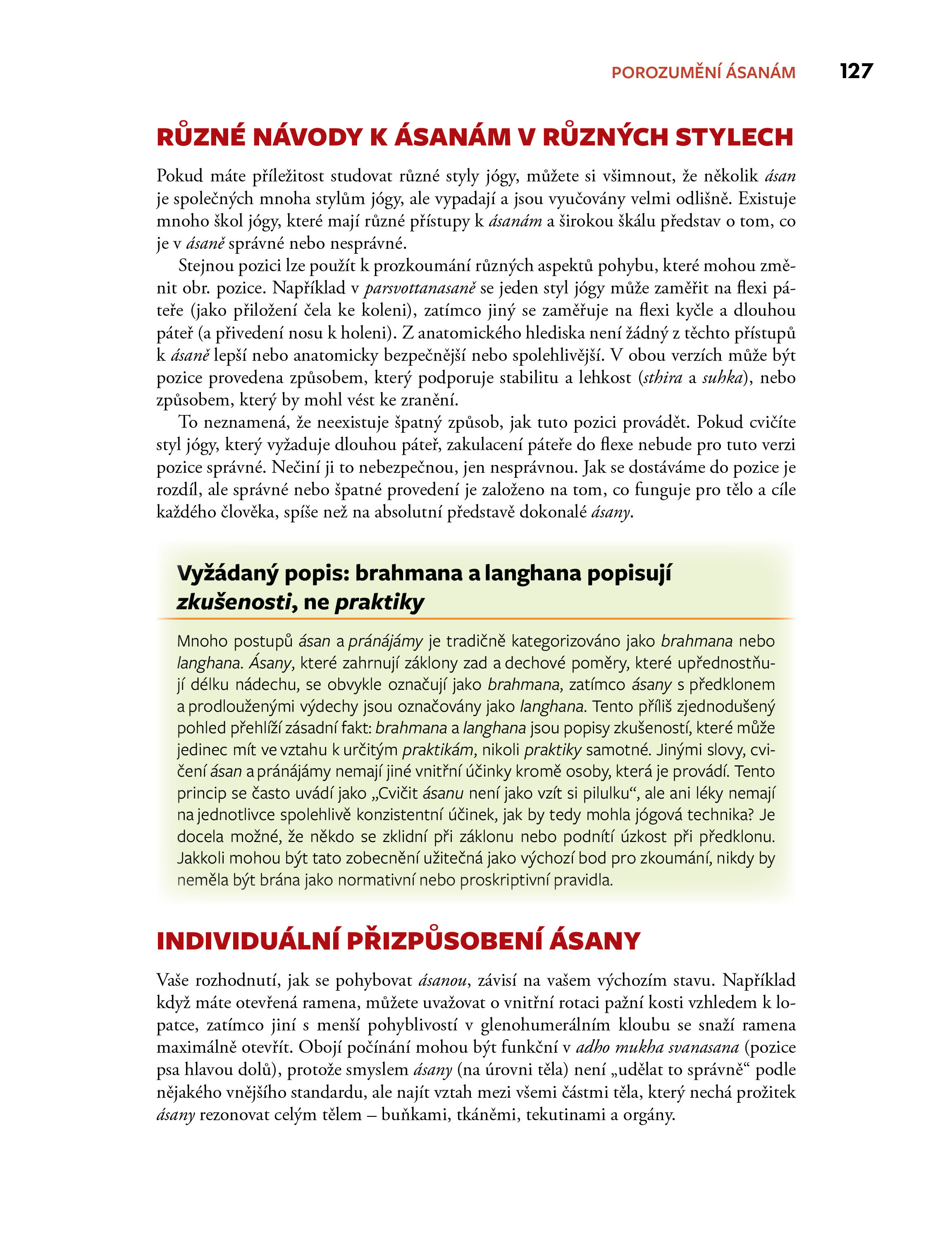 JÓGA – anatomie, 3. vydání