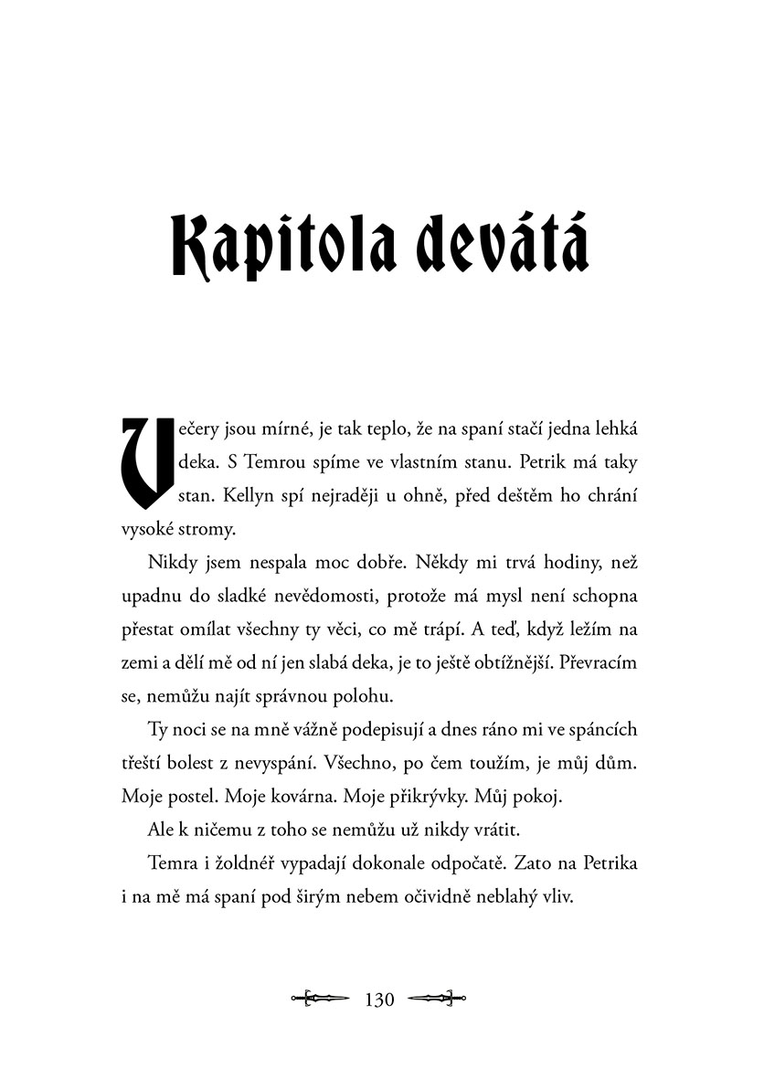 Čepel tajemství