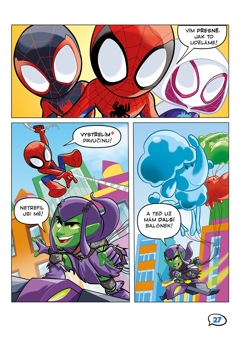 Marvel: Spidey a jeho úžasní přátelé: Tým Spidey zasahuje!