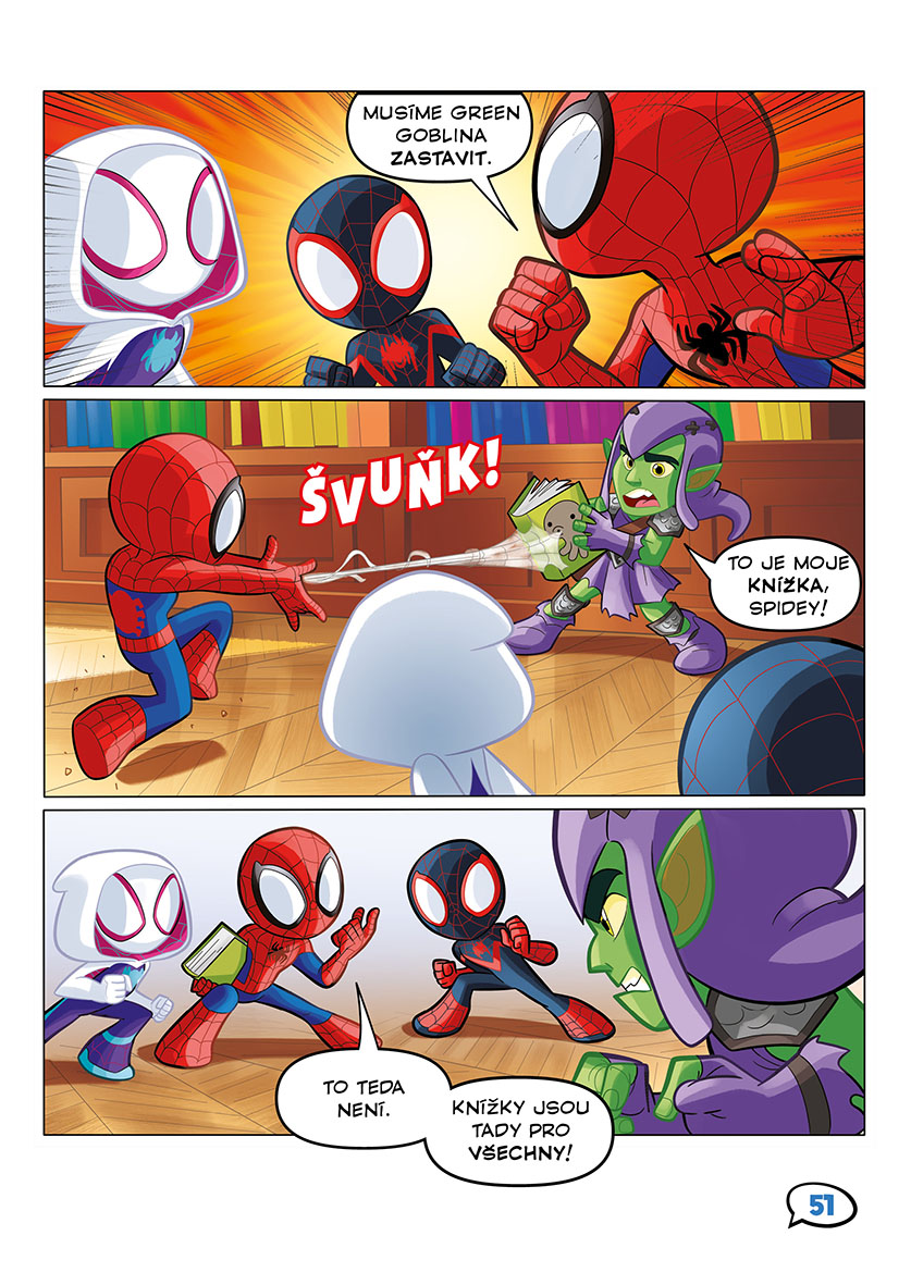 Marvel: Spidey a jeho úžasní přátelé: Tým Spidey zasahuje!