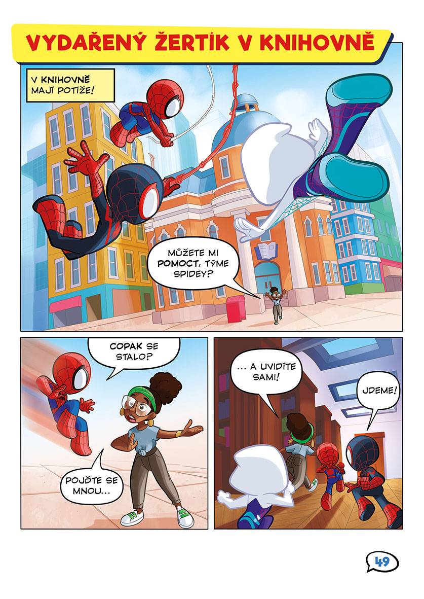 Marvel: Spidey a jeho úžasní přátelé: Tým Spidey zasahuje!