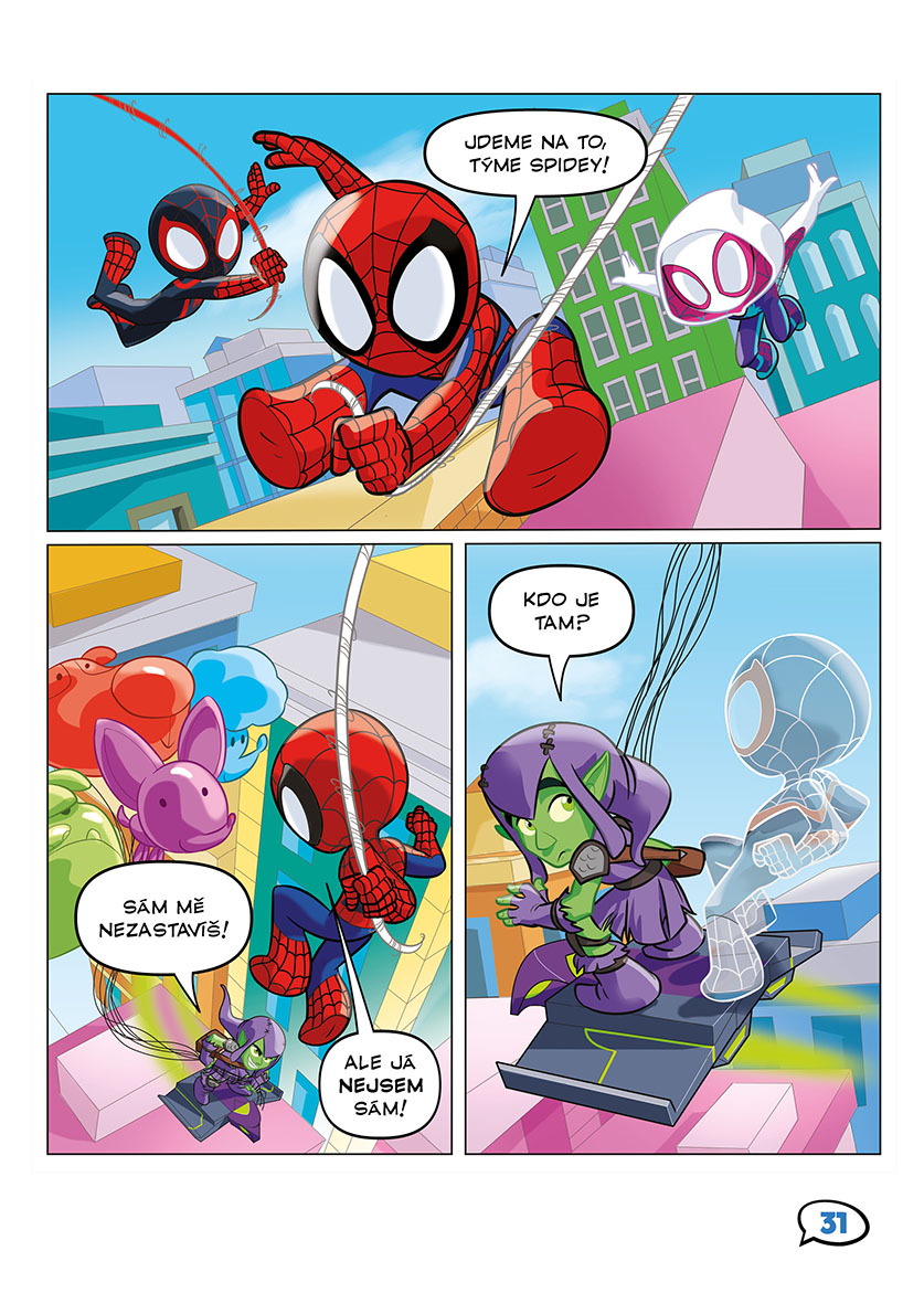 Marvel: Spidey a jeho úžasní přátelé: Tým Spidey zasahuje!