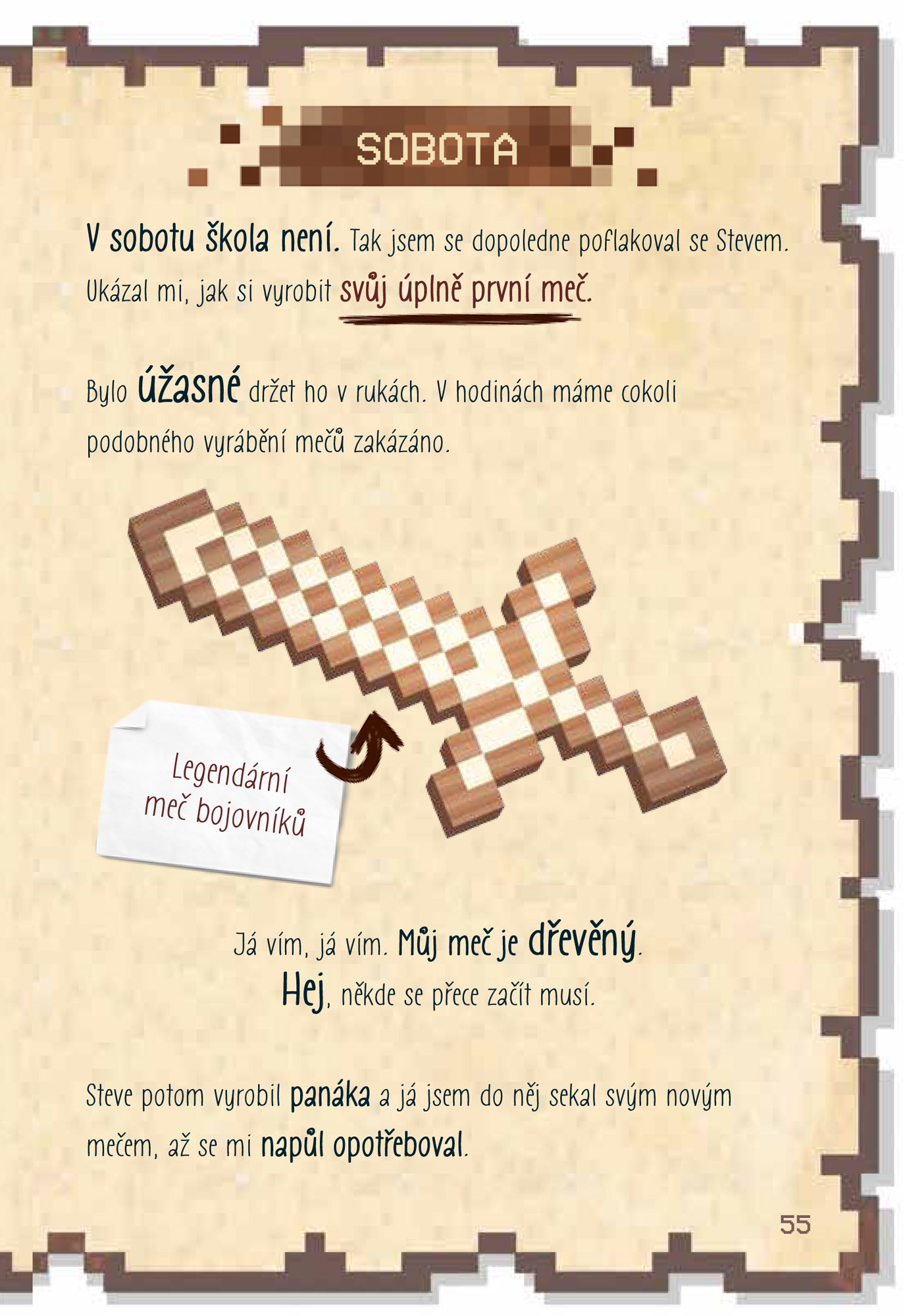Deník malého Minecrafťáka