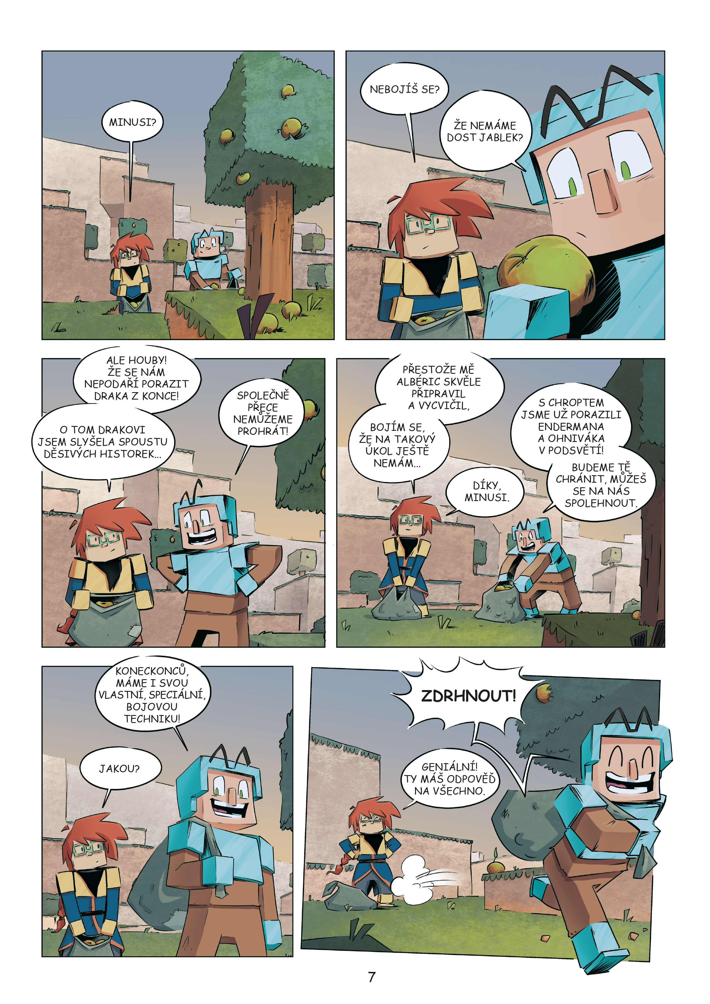 Deník malého Minecrafťáka: komiks 4
