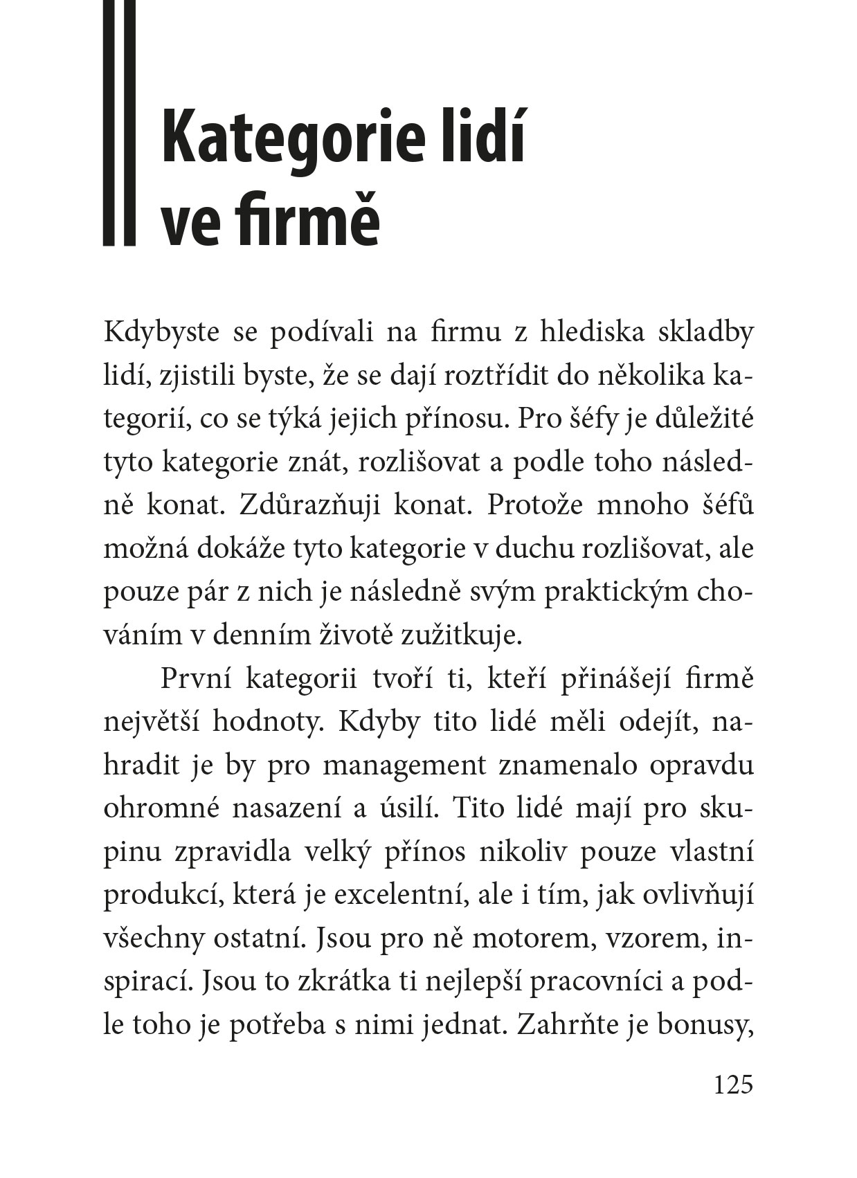 Ze života šéfa