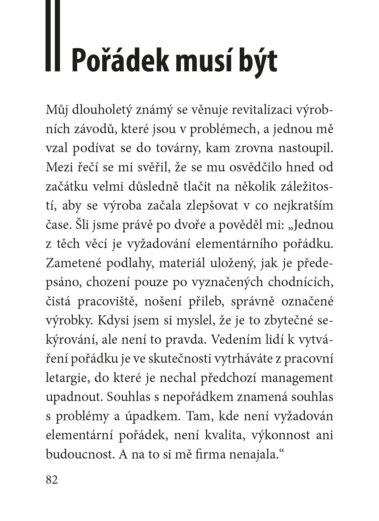 Ze života šéfa