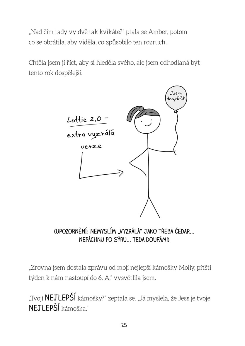 Totálně katastrofická přátelství Lottie Brooksové
