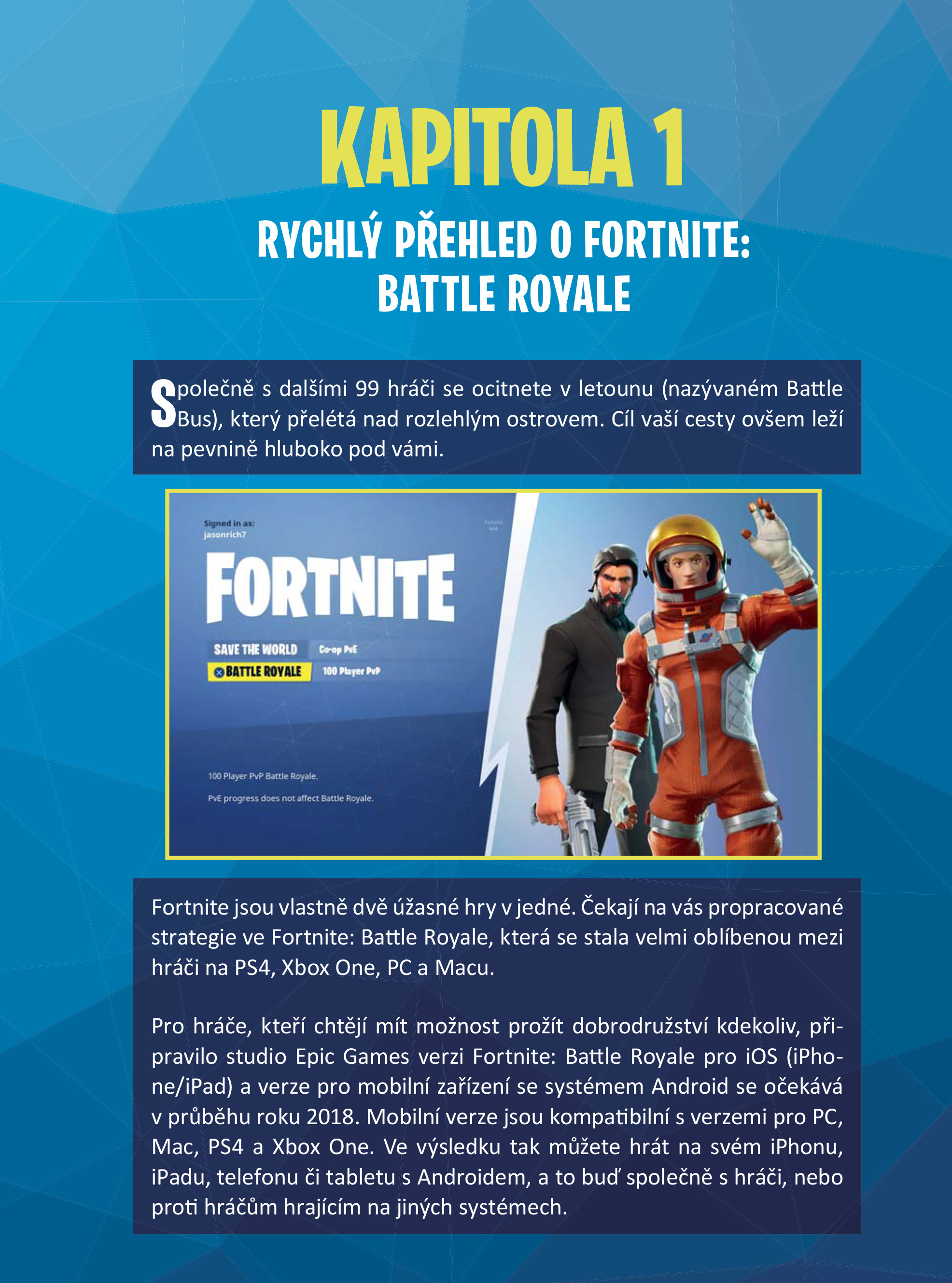 Fortnite Battle Royale: Neoficiální příručka bojovníka