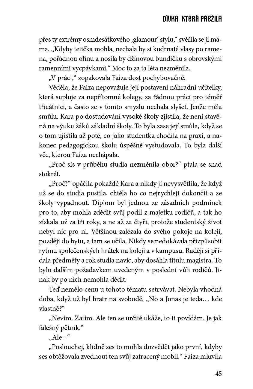 Dívka, která přežila 