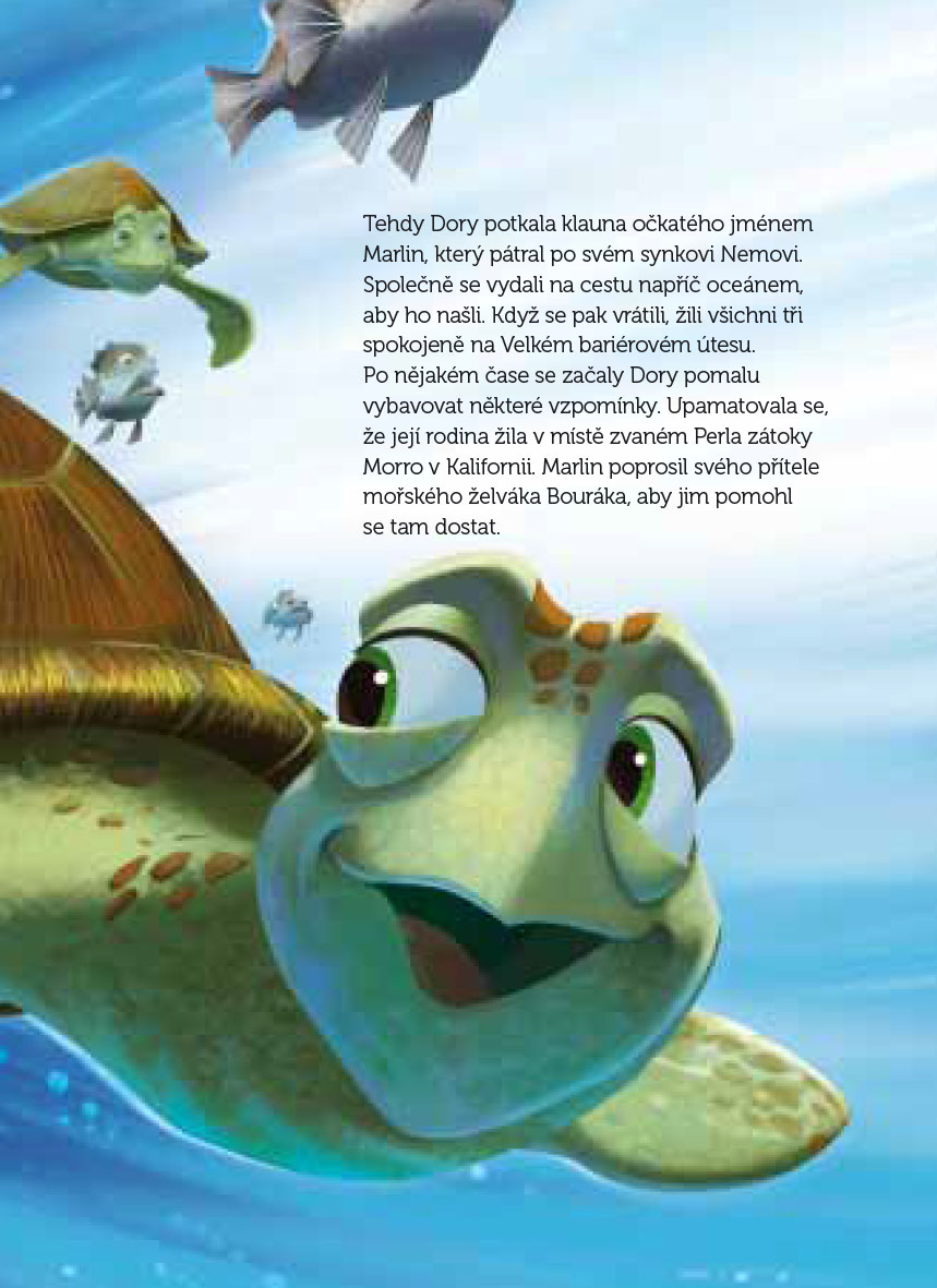 Hledá se Dory - Bezva kniha o Dory