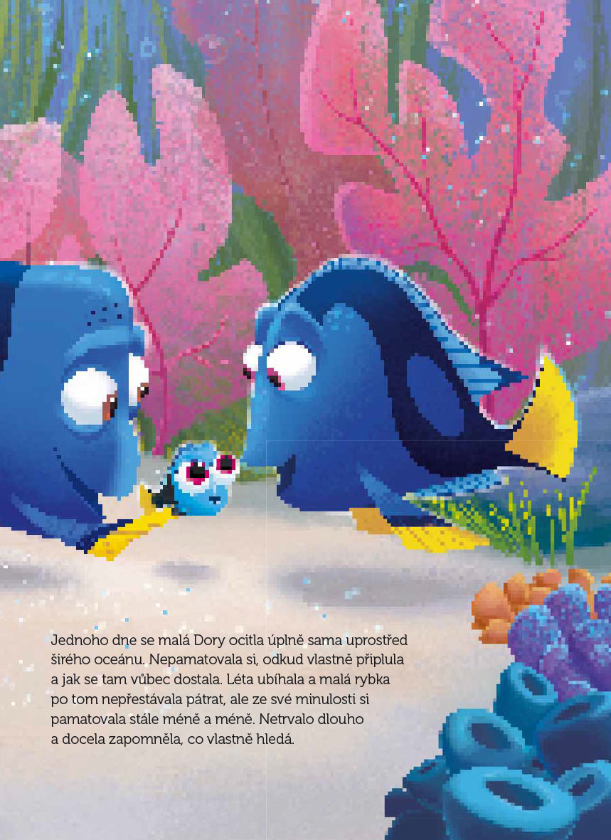 Hledá se Dory - Bezva kniha o Dory