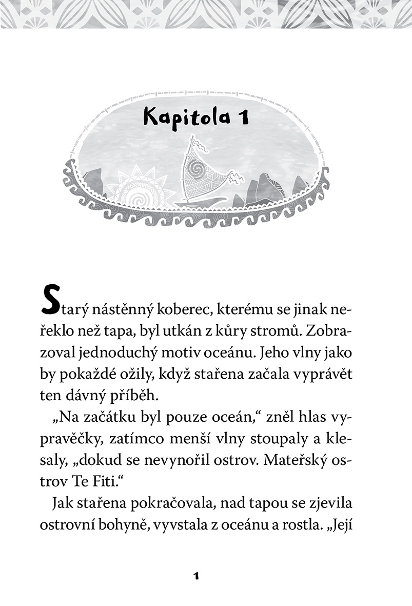 Odvážná Vaiana – Legenda o konci světa - Pohádkový román