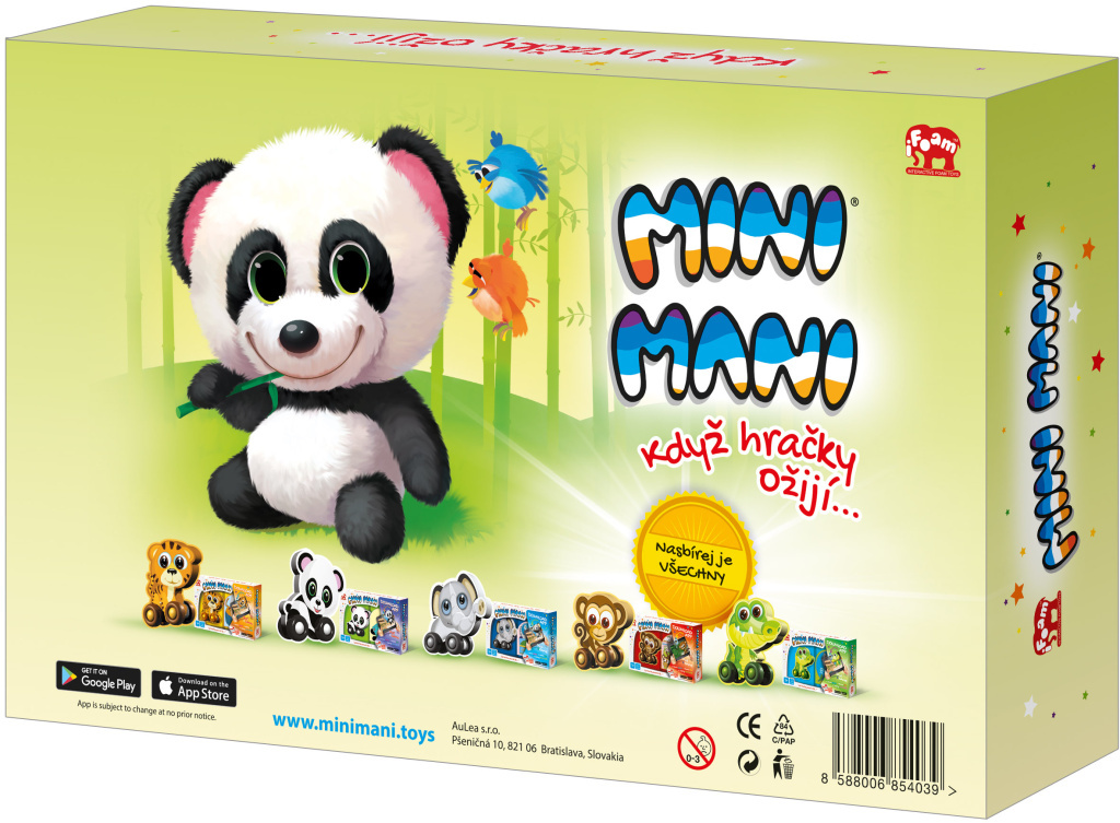 Mini mani Panda