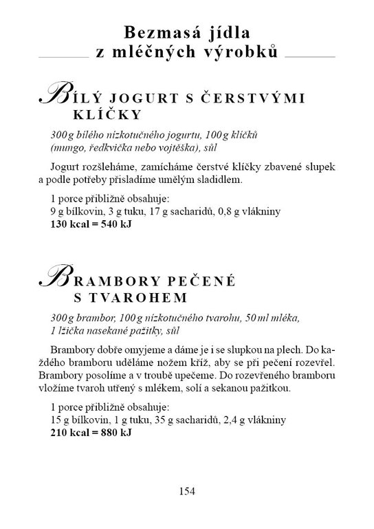 Kuchařka pro diabetiky