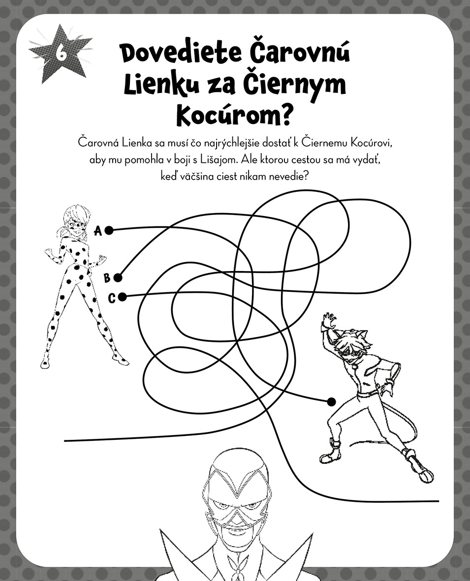 Čarovná Lienka a Čierny Kocúr - Adventná škrabacia knižka