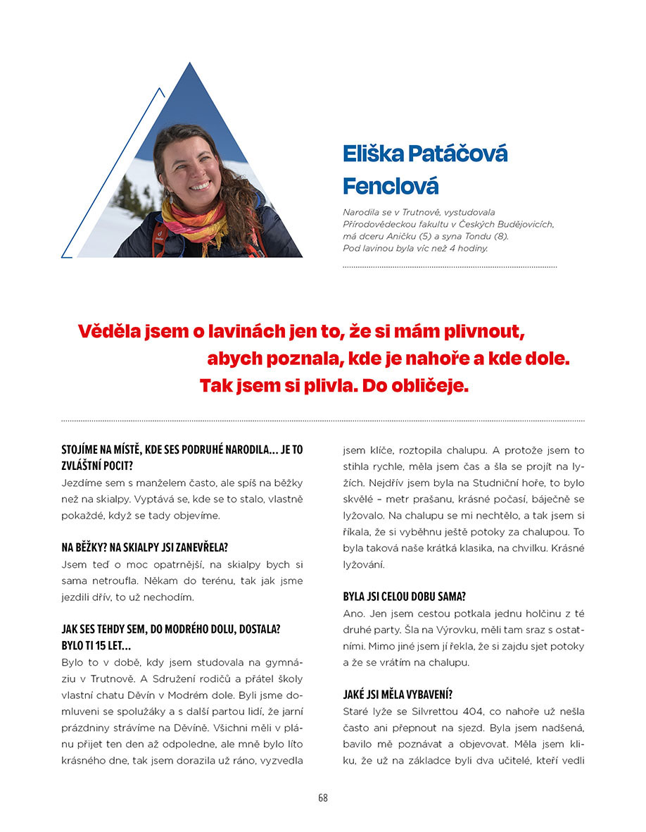 Laviny v Česku 1