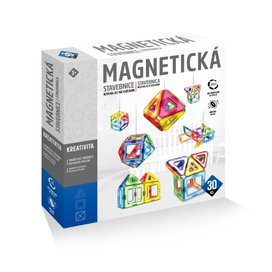 Magnetická stavebnice 30ks