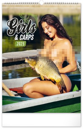 Girls and Carps 2025 - nástěnný kalendář