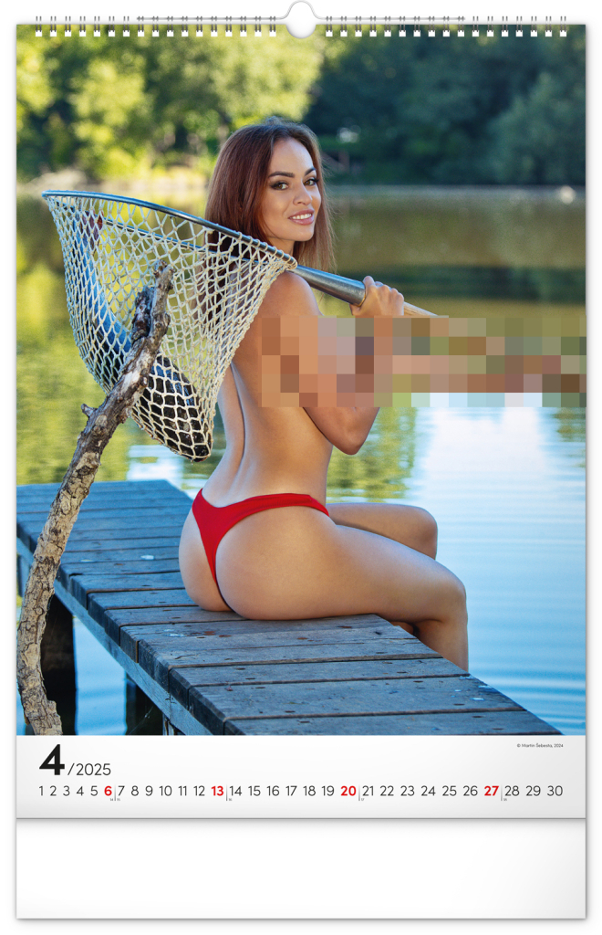 Girls and Carps 2025 - nástěnný kalendář