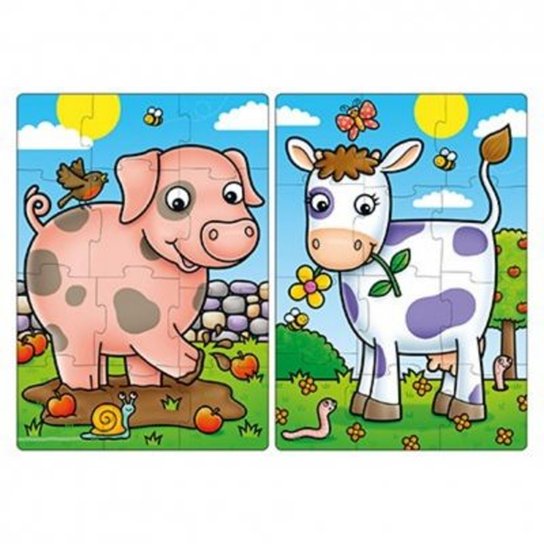 Puzzle Kamarádi z farmy