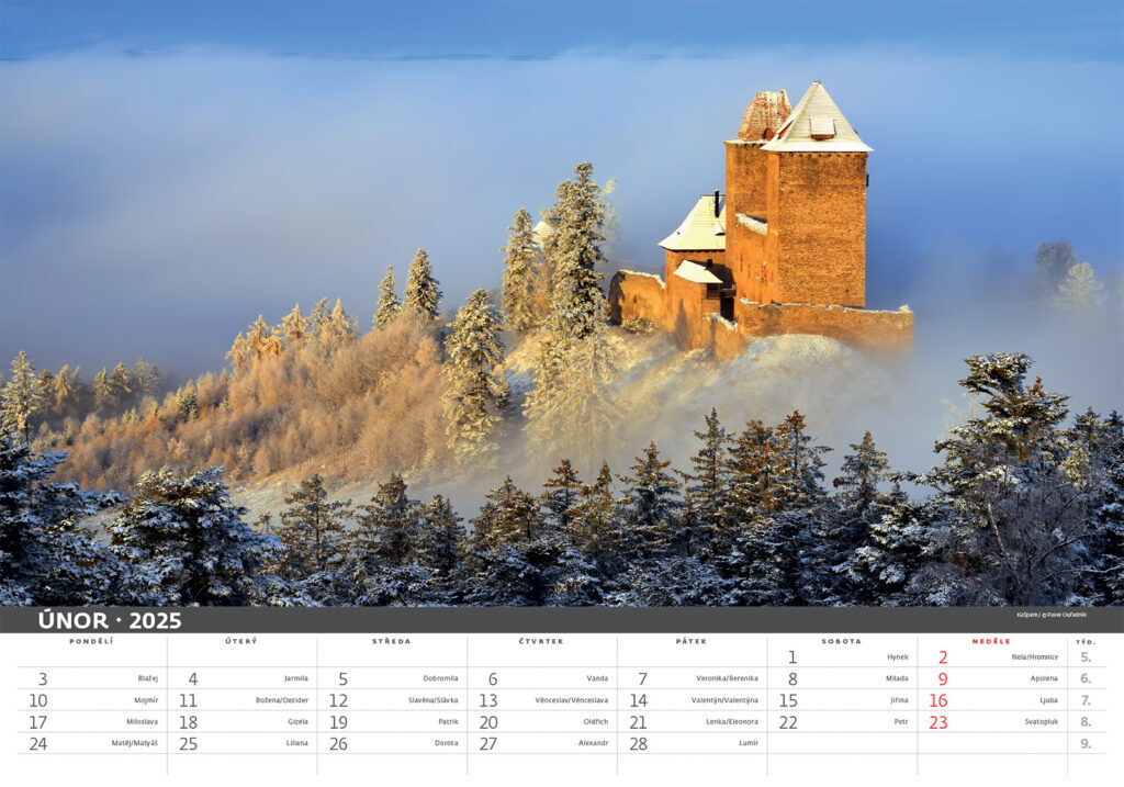 Šumava 2025 - nástěnný kalendář