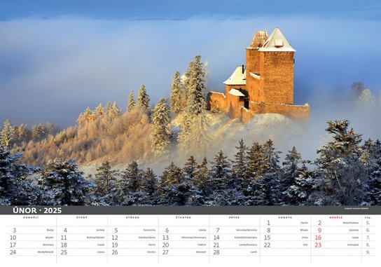 Šumava 2025 - nástěnný kalendář