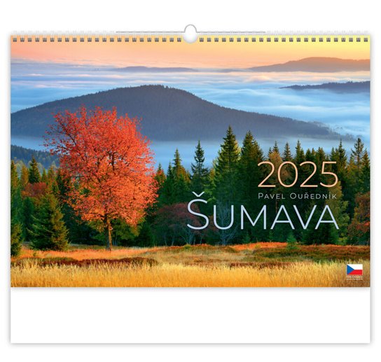 Šumava 2025 - nástěnný kalendář