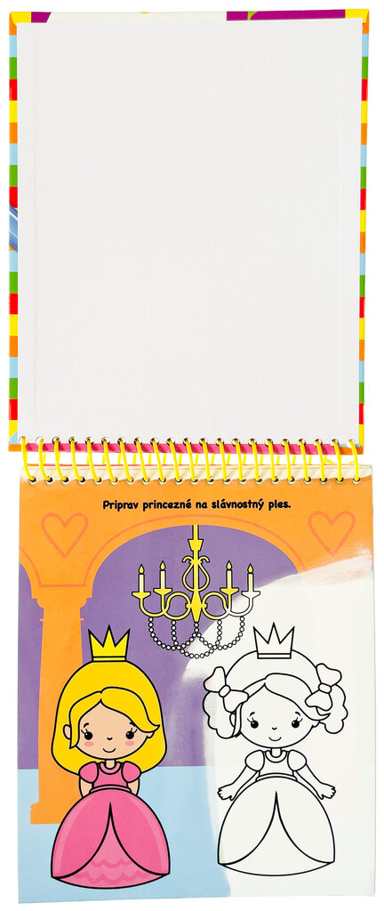 Kúzelné maľovanie Princezné