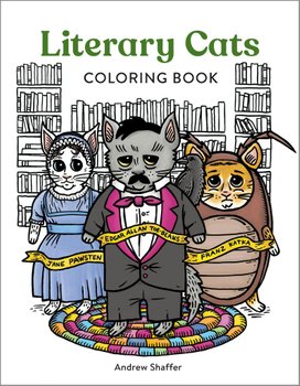 Literary Cats Coloring Book