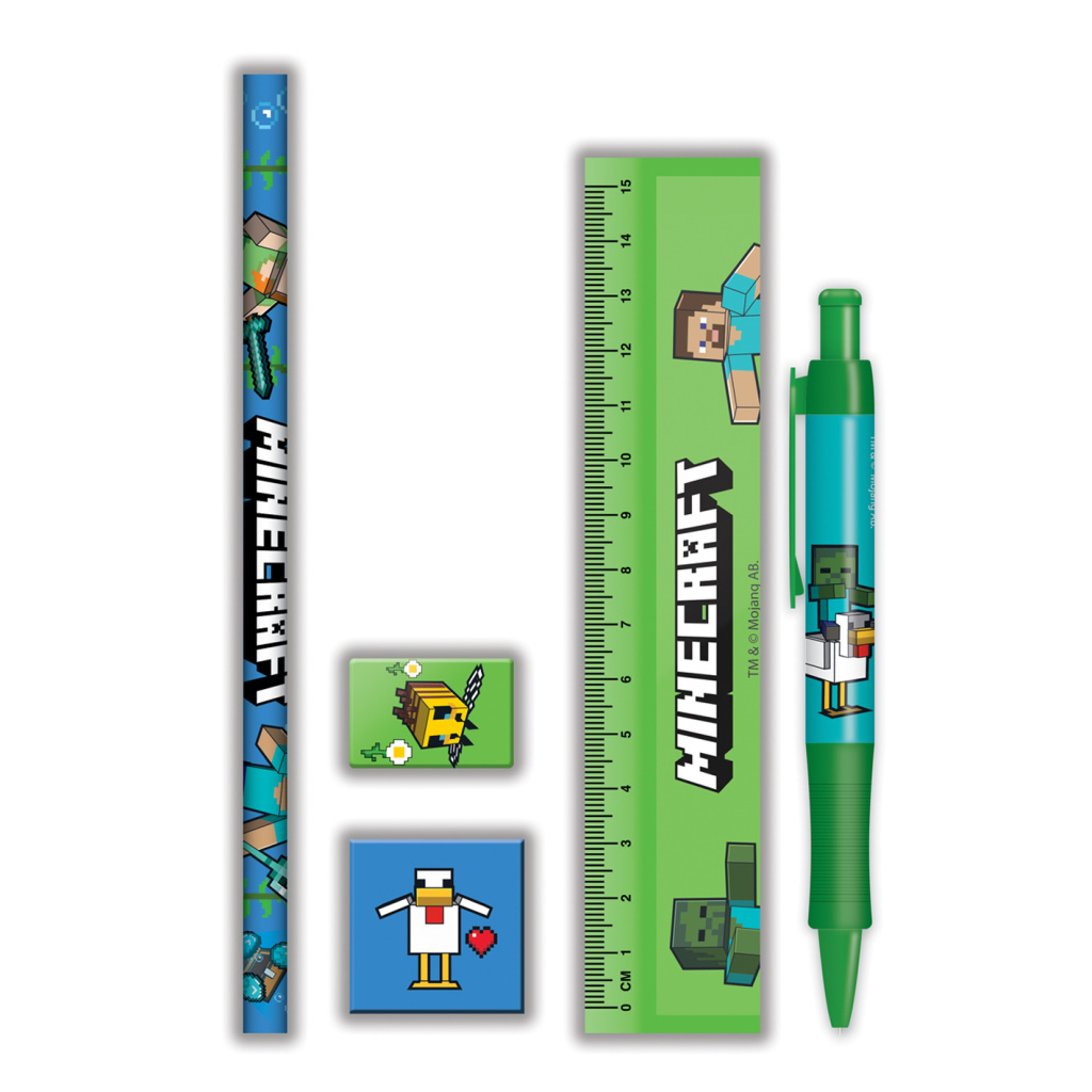 Minecraft školní set malý