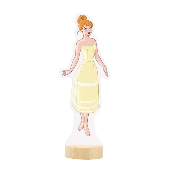 Magnetické oblékání s omalovánkou Disney Princezny II