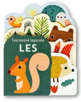 Tvarované leporelo Les