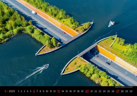 Bridges 2025 - nástěnný kalendář
