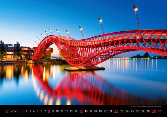 Bridges 2025 - nástěnný kalendář