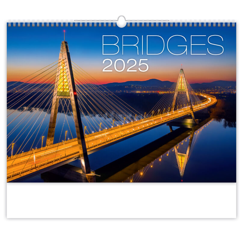Bridges 2025 - nástěnný kalendář