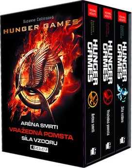 HUNGER GAMES – komplet 1.-3.díl - box