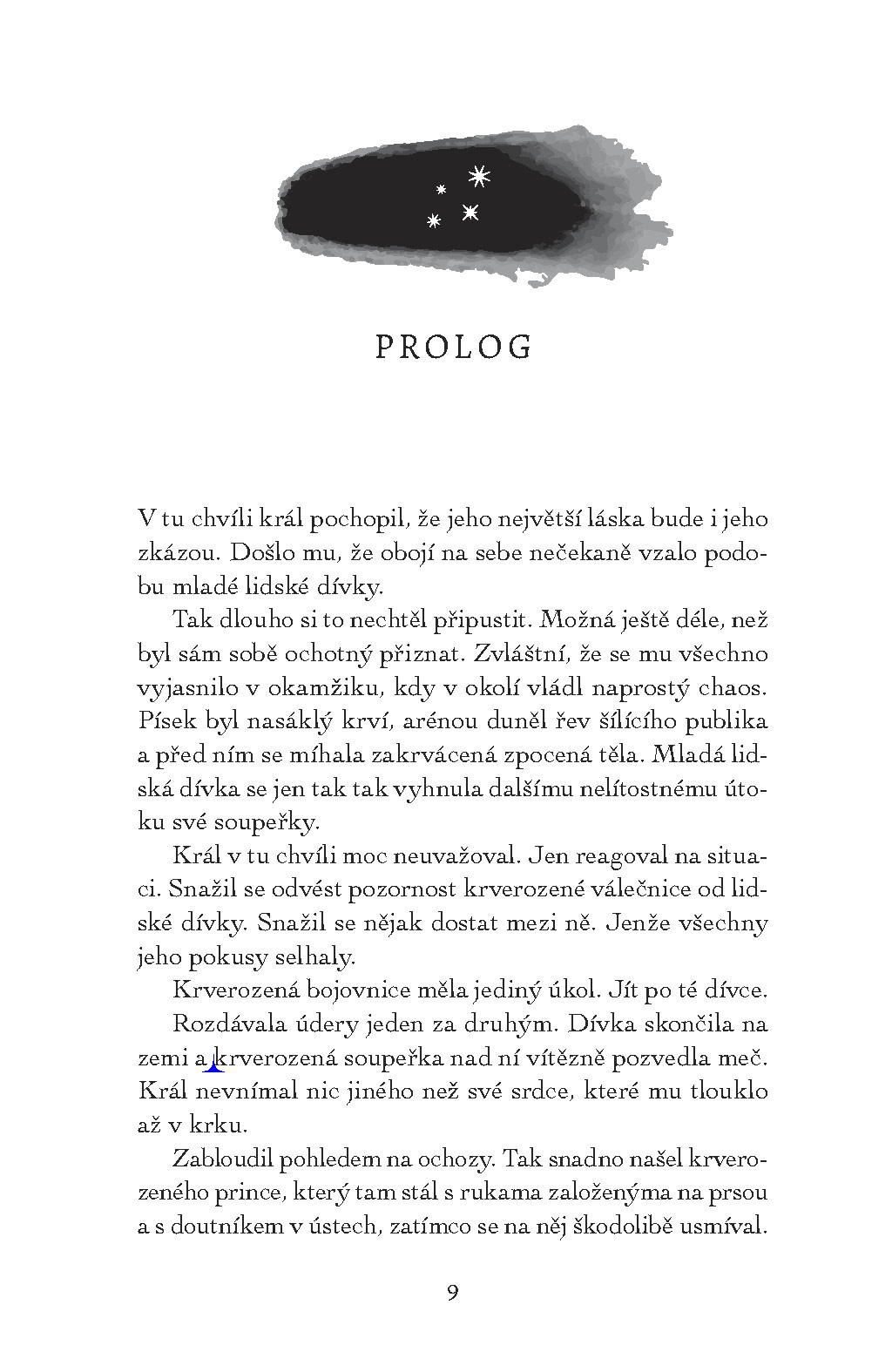 Popel a hvězdami prokletý král