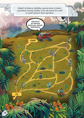 LEGO® Jurassic Dinosauři na útěku