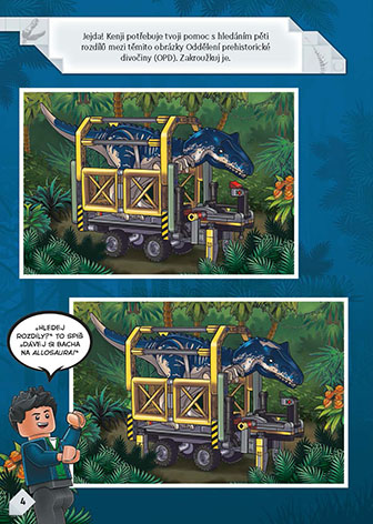 LEGO® Jurassic Dinosauři na útěku