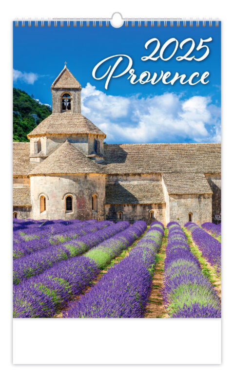 Provence 2025 - nástěnný kalendář