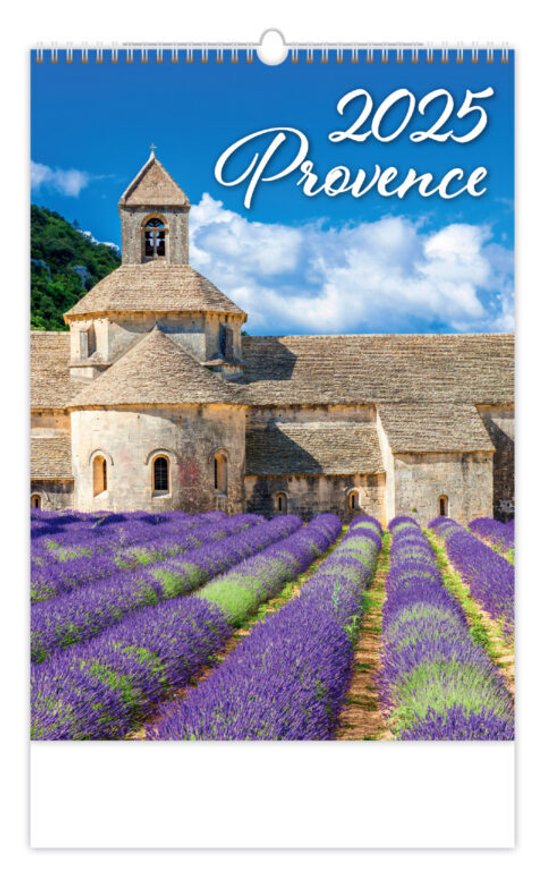 Provence 2025 - nástěnný kalendář