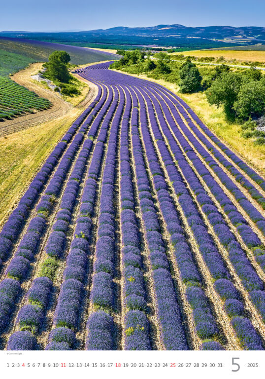 Provence 2025 - nástěnný kalendář