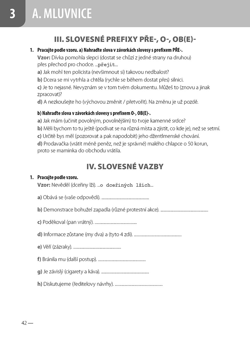 Čeština pro cizince C1 - cvičebnice