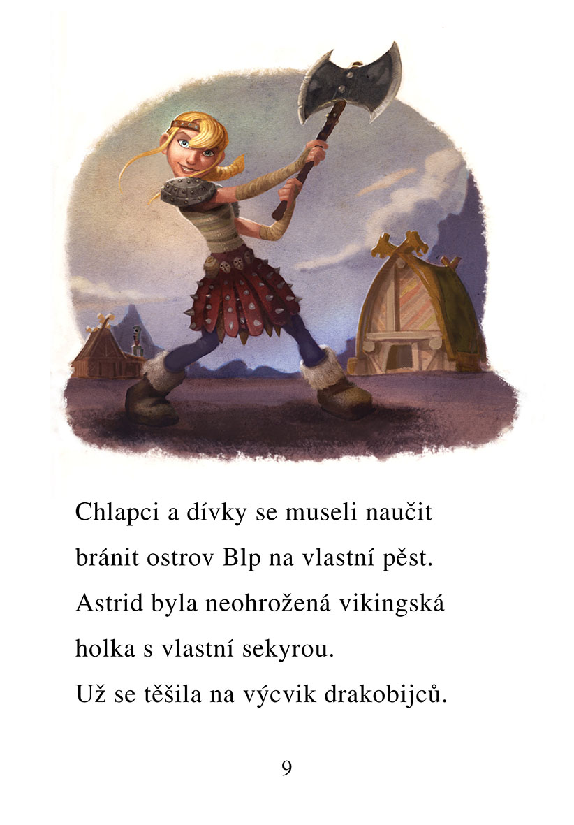 Jak vycvičit draka – Začínáme číst - Noví přátelé
