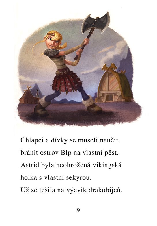 Jak vycvičit draka – Začínáme číst - Noví přátelé