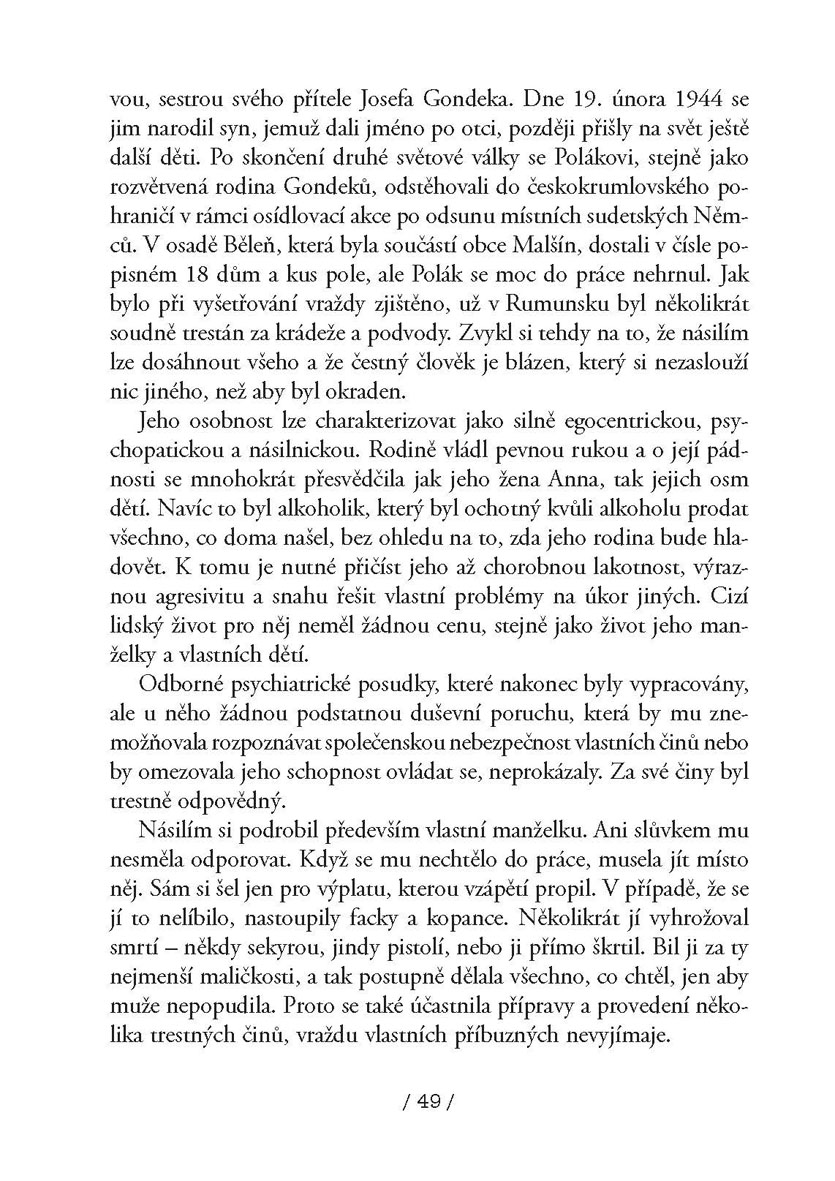 Černá kniha českých bestiálních vrahů