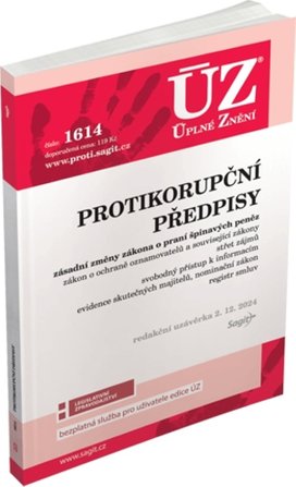ÚZ 1614 Protikorupčí předpisy
