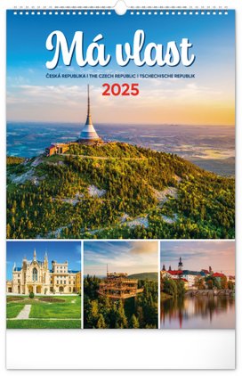 Má vlast 2025 - nástěnný kalendář