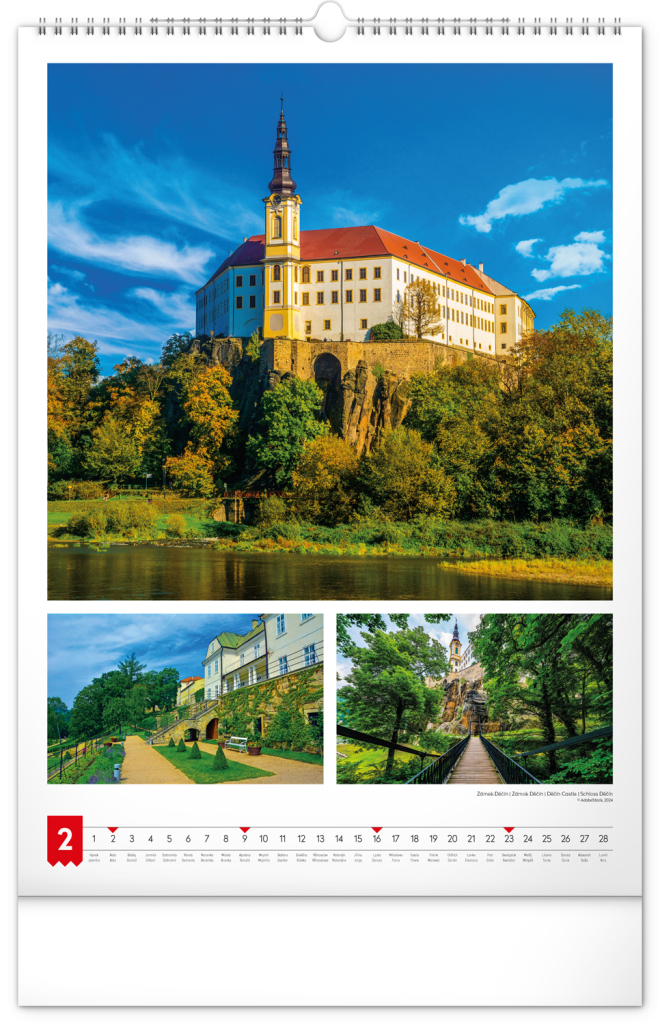 Má vlast 2025 - nástěnný kalendář